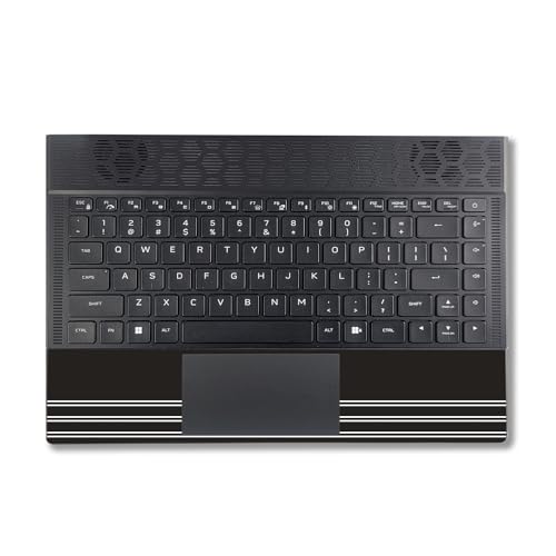 Image of MightySkins Skin Compatible With Alienware X14 R2 (2023) Full Wrap Kit - Pinstripe | Protective, Durable, and Unique Vinyl Decal wrap cover | Easy To Apply, Remove, and Change Styles | Made in the USA