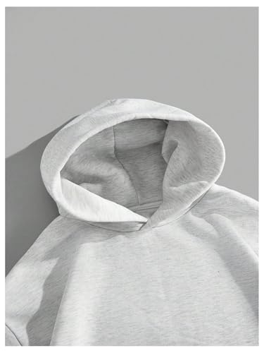 SOLY HUX Men's Hoodies Pullover Long Sleeve Drop Shoulder Basic Hooded Sweatshirts with Pocket Fall Outfits3