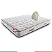 Materasso memory ortopedico SFODERABILE semirigido con Cuscini per le gambe memory in PROMOZIONE – GIGLIO H22/23 80x190 Cm Singolo standard