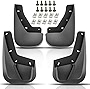 Set of 4 Front and Rear Side Splash Guards Mud Flaps Mudguard Fender Flares Replacement for Cadillac Escalade 2007-2014 Chevrolet Tahoe LTZ GMC Yukon Sport Utility