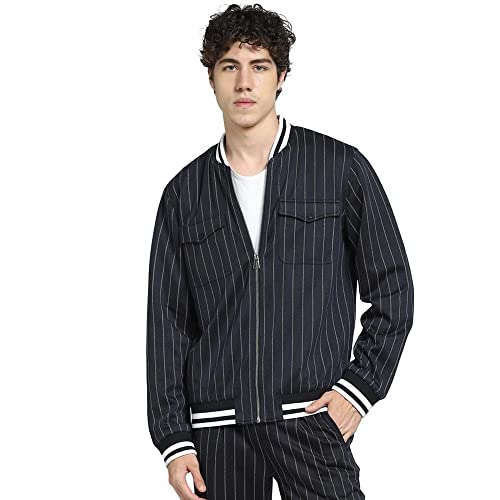 Image of JACK & JONES Men's Polyester Blend Regular Fit Jacket