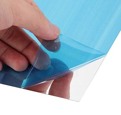 New Self Adhesive Paper Mirror 6 inch silver sheets 4 pcs. decorative art work kids easy quick project activity indoor outdoor office home