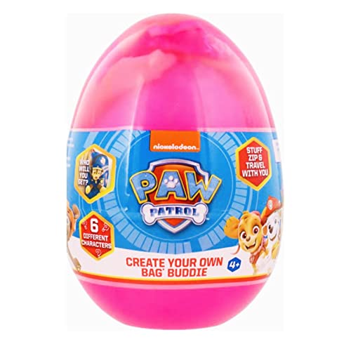 Paw Patrol Paasnest met pluche figuur DIY in paasei met chocolade en keramische reep 170 g (Skye) - Image 4