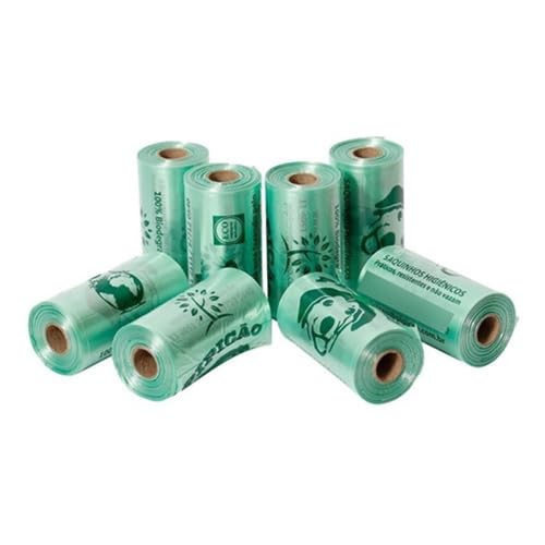 16 Rolos Refil De Saquinhos Cata Caca -240 Saquinhos Coletor