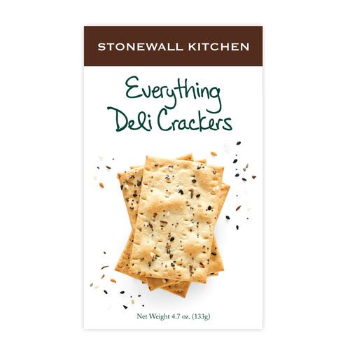 Stonewall Kitchen Everything Deli Cracker, 4.7 oz