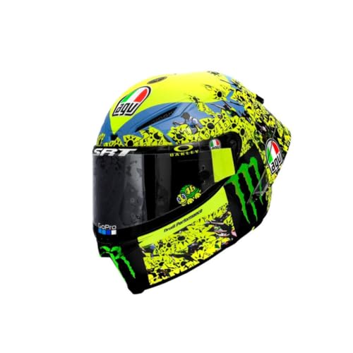 VR46 Valentino Rossi Mini Casque réplique 1:5 MotoGP_Misano Race 2 2021