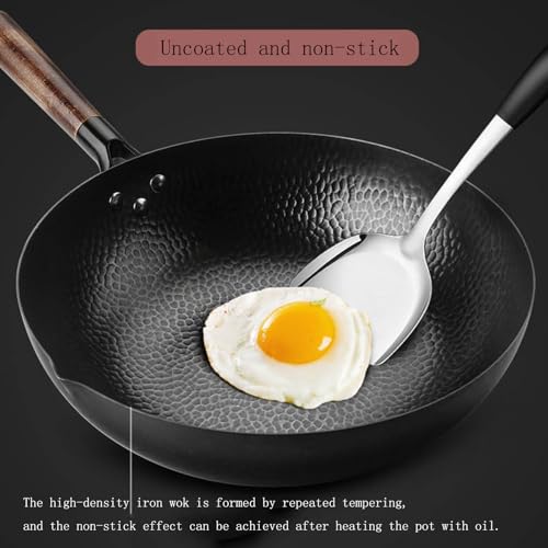 Wok de Hierro Antiadherente con Tapa 32 cm miniatura 5