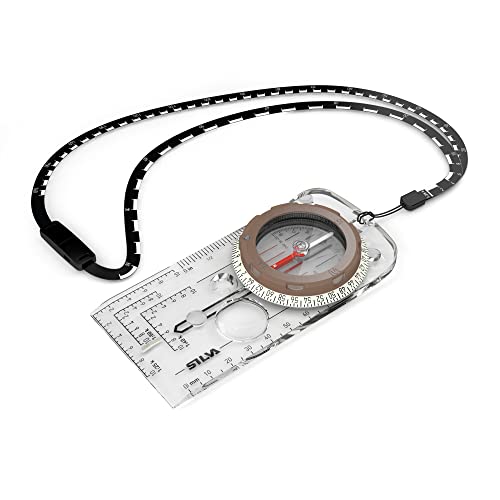 Silva Unisex-Adult Compass 5-6400/360 Kompass, durchsichtig, Standard