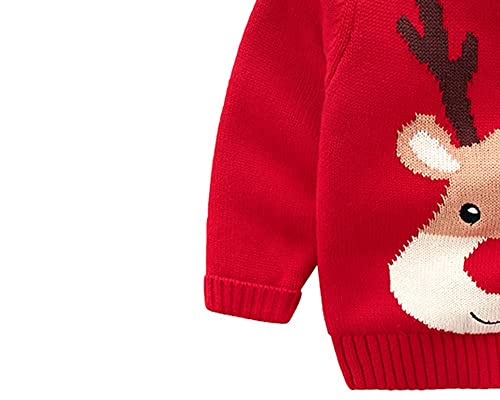 AOWKULAE Boys Girls Cartoon Knit Pullover Sweater4