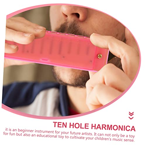 MARMERDO Dix Trou Harmonica Mini Jouet Enfants Jouets Éducatifs Enfants Instruments Portable Harmonica 10 Trous Cerveau Translucide Jouet Portable Instrument De Musique en Plastique - Les Beatles, Paul McCartney, John Lennon, RIngo Starr, George Harrison MARMERDO Dix Trou Harmonica Mini Jouet Enfants Jouets Éducatifs Enfants Instruments Portable Harmonica 10 Trous Cerveau Translucide Jouet Portable Instrument De Musique en Plastique – Image 8