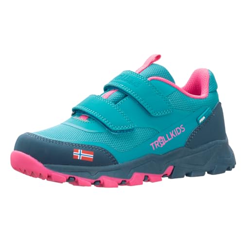 Trollkids Kids Preikestolen Hiker 36, Dark Turquoise/Madeira Blue