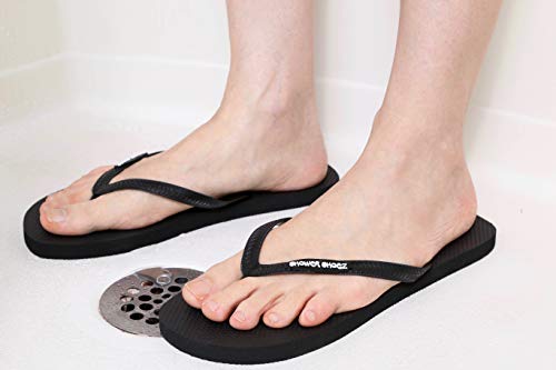 Shower Shoez Men's Non-Slip Gym Pool Dorm Water Sandals Flip Flops - Image 6