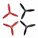 PENIVO Drone Propellers 4pcs Set, Color Propellers Props Rotor for Parrot Bebop 2 Drone Quadcopter Accessories