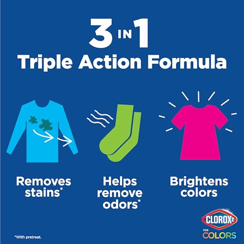Image of Clorox 2 for Colors - Stain Remover and Color Brightener Packs, 40 Count (Packaging May Vary)