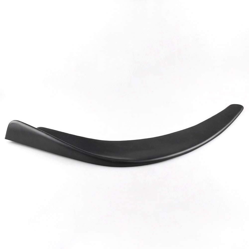 2 Stücke Universal Auto SUV Vorne Deflektor Spoiler Splitter Diffusor Stoßstange Canard Lip Body Schaufeln Stoßstange Splitter Stoßstangenlippenabweiser