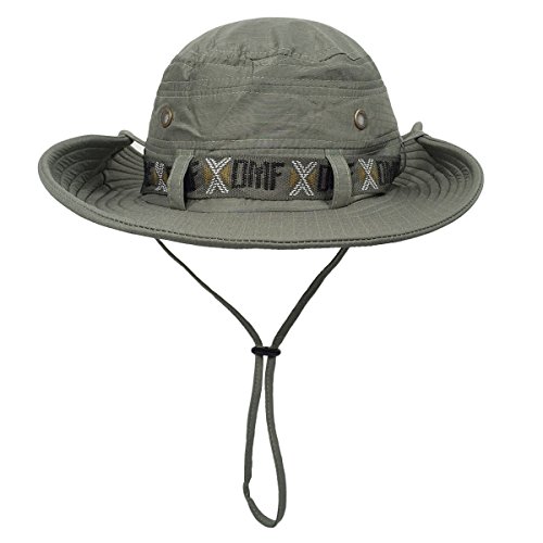 Lethmik Fishing Sun Boonie Hat Waterproof Summer Uv Protection Safari Cap Outdoor Hunting Hat #TOP1