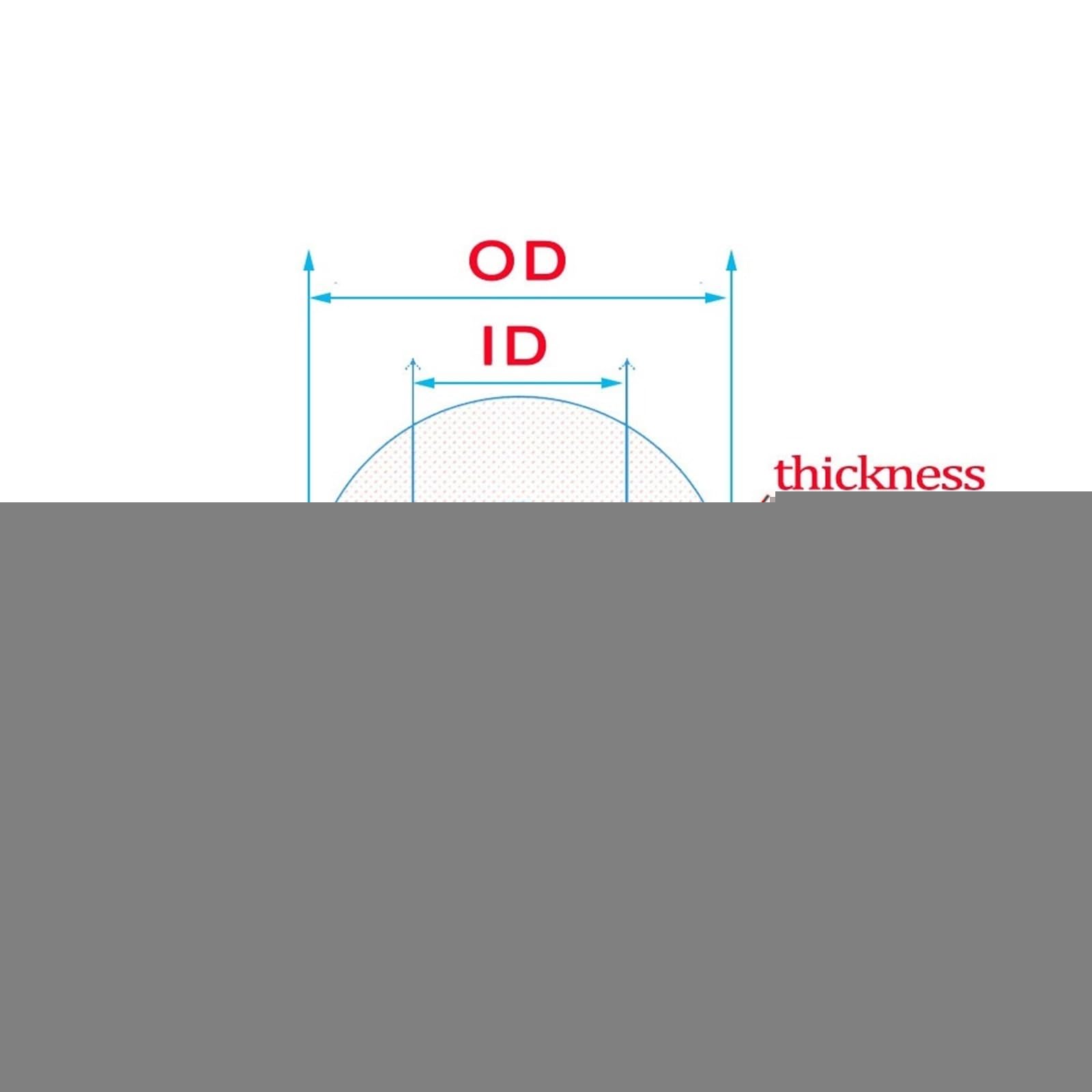 2PCS Thin-walled Tubes, 12 Inch Thickness 0.3mm OD 3-10mm 6063 Lightweight Aluminium Tubes, for Liquid Transfer(5 x 4.4mm)