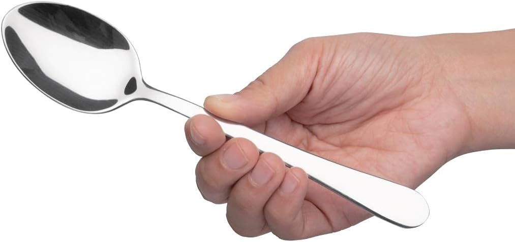 Olympia Buckingham Dessert Spoon 182mm 18/0 Stainless Steel Serving Cutlery 12pc