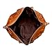 24 Inch Genuine Buffalo Leather Travel Duffle Bag, Overnight Weekend Leather Bag Sports Gym Duffel for Men, Airplane Under Seat Carry on Bags (Tan)