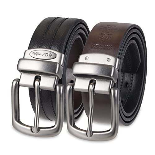 Columbia Men’s Two-In-One Reversible Casual Jeans Belt