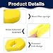 2 Pcs 698369 Yellow Foam Air Filter for Briggs & Stratton 698369 Classic Sprint Quattro Engines, Yellow Air Filter Compatible with Models 4216 5088 5099, High Efficiency Lawn Mower Engine Filter