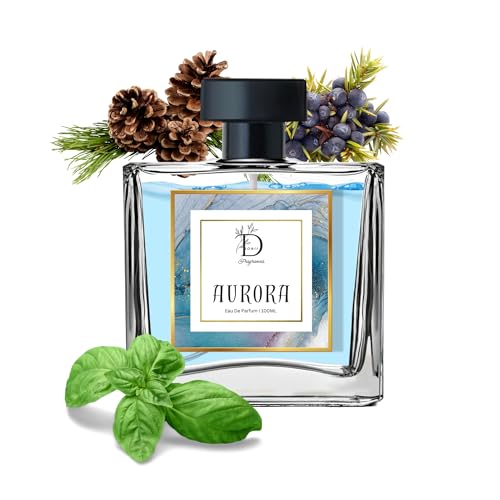 Image of Dionii AURORA Unisex Eau De Parfum Perfume | Long Lasting Aquatic Fragrance With Basil & Pine, 100 ML