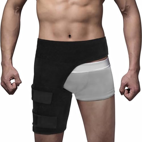 Cinturón de Protección para Ingles Ajustable y Soporte para Cadera Negro miniatura 6