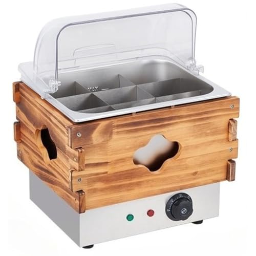 「NexPon」おでん鍋 おでん鍋 業務用 おでん鍋 家庭用 おでん鍋 大きい おでん鍋 仕切り しゃぶしゃぶ鍋 温度調節50-250℃ 電気おでん鍋 大容量 ステンレス製 自動保温 多用途 卓上鍋 しゃぶしゃぶ・関東煮対応、ステンレススチール製機体で、油