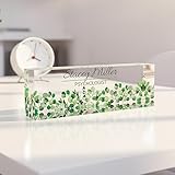 ARTBLOX | Phd Gift, Teacher Name Plate, Office Decor, Desk Name Plate Custom, Name Plate for Desk, Daughter Gift, Desk Plaque