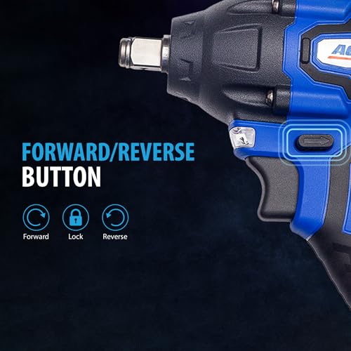 ACDelco ARI20132-K1 20V Cordless Drill, Impact Driver,Impact drill, 2 Tool Power Tool Combo Kit, Brushless Power Tool Set with 2 Batteries and Charger Included - Image 4