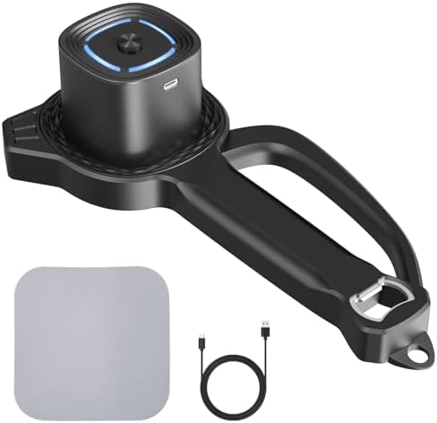 AMOSA Electric Jar Opener with Gripper Pad, Auto-Tighten & Manual...