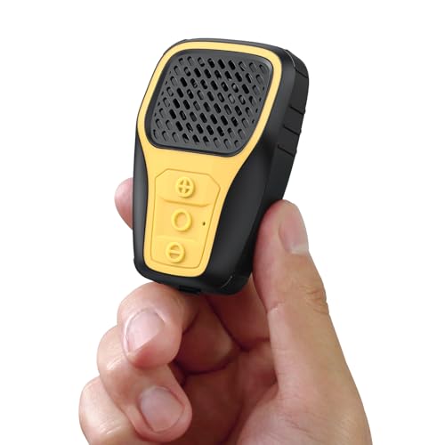 INGA Waterproof Bluetooth Clip Speaker with Mic (Yellow)