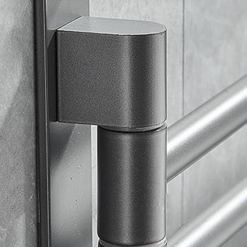 Étagère murale pivotante serviettes de bain solution petit espace