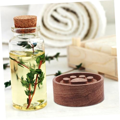 Difusor aromático eléctrico de madera natural Ciieeo miniatura 4