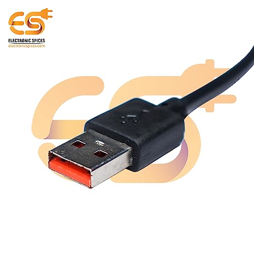 Electronic Spices 5A AC Power Supply USB Cable Charger 5.5mm Male Plug Pin For Rechargeable Headlamp Flashlight 3 41+kNCXYt5L