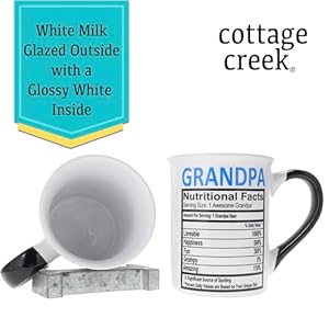 Grandparents gifts grandma mug grandpa mug 2 piece nutritional facts grandma and grandpa mugs set pregnancy announcement for grandparents 16oz large grandma and grandpa coffee mugs  urban country home decor
