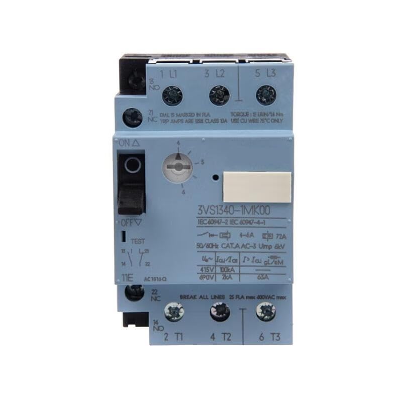 Disjoncteur de protection moteur 1,6-2,4 A triphasé bornes à vis