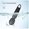 MANFLY Rechargeable Travel Mini Massage Tool, Waterproof Handheld Quiet Massager (Deep Black) #2