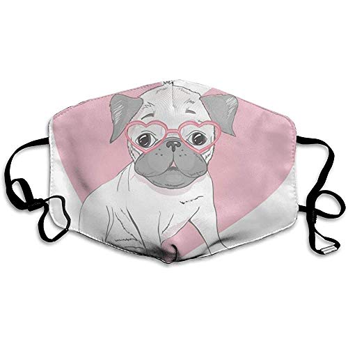 Preisvergleich Produktbild Lustige Welpen der französischen Bulldogge Lustige französische Gesichtsbedeckung für Männer Frauen