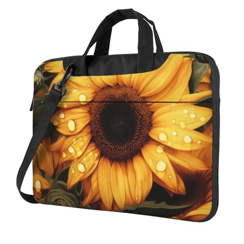 Sac ordinateur tournesol jaune pour éviter les chocs statiques
