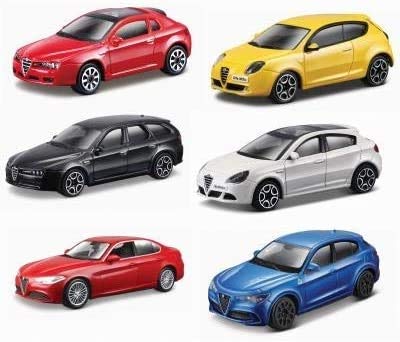Goliath B.V.- Auto Alfa Romeo 1:43 90619 Models, Multicolour