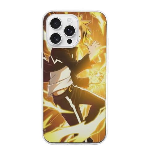 僕のヒーローアカデミア 耐衝撃 クリアケース アウトドア用 クール iPhone 16 Pro Max