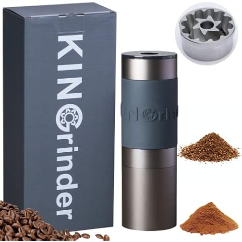 KINGrinder K2 Iron Grey Manual Hand Coffee Grinder Cover