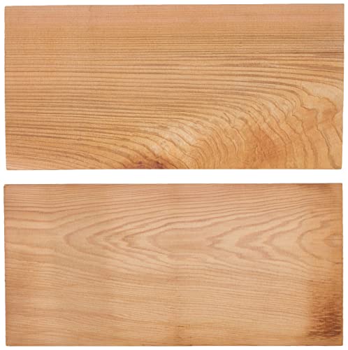 Unbekkant Hochwertige Räucherbretter zum Grillen für herrliches Raucharoma I Grillbretter aus reinem Zedernholz