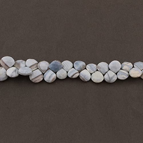 Boulder Opal facettée perles de luxe en cœur pour création bijoux haut de gamme SB814