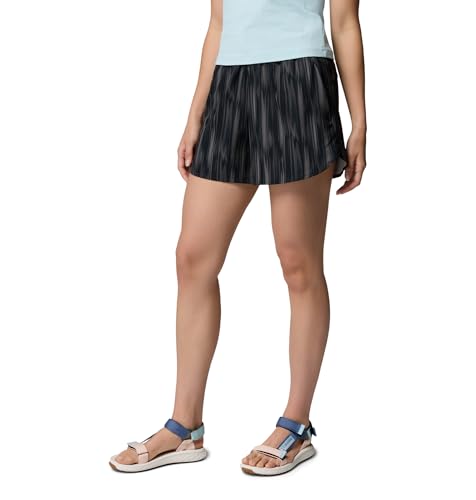 Columbia Women's Vital Valley Print Short, Black/Shimmer, Small x 5 - image 3