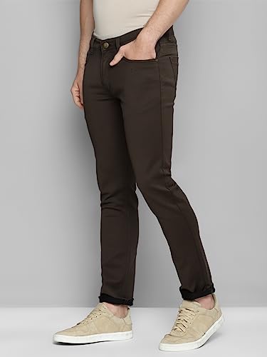 Image of Allen Cooper Regular Comfortable Mid Rise Denim Jeans for Men