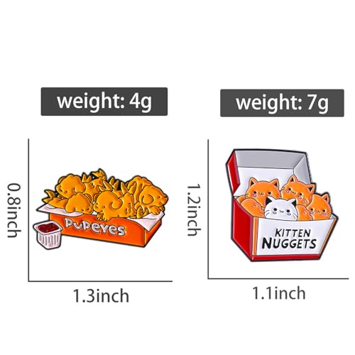 Image of Cute Enamel Pins Cartoon Lapel Pin Brooch Badge for Backpack Jackets Funny Tiger Pins for Gift Anime Enamel Pin for Clothing Hat Decoration