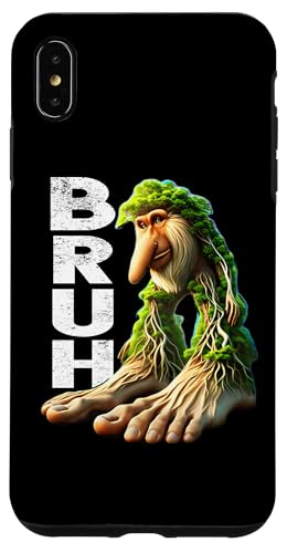 Kids Boys Girls Funny Bruh Brr Brr Patapim スマホケース iPhone XS Max 用