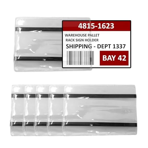 Pallet Rack Sign Holder Kit